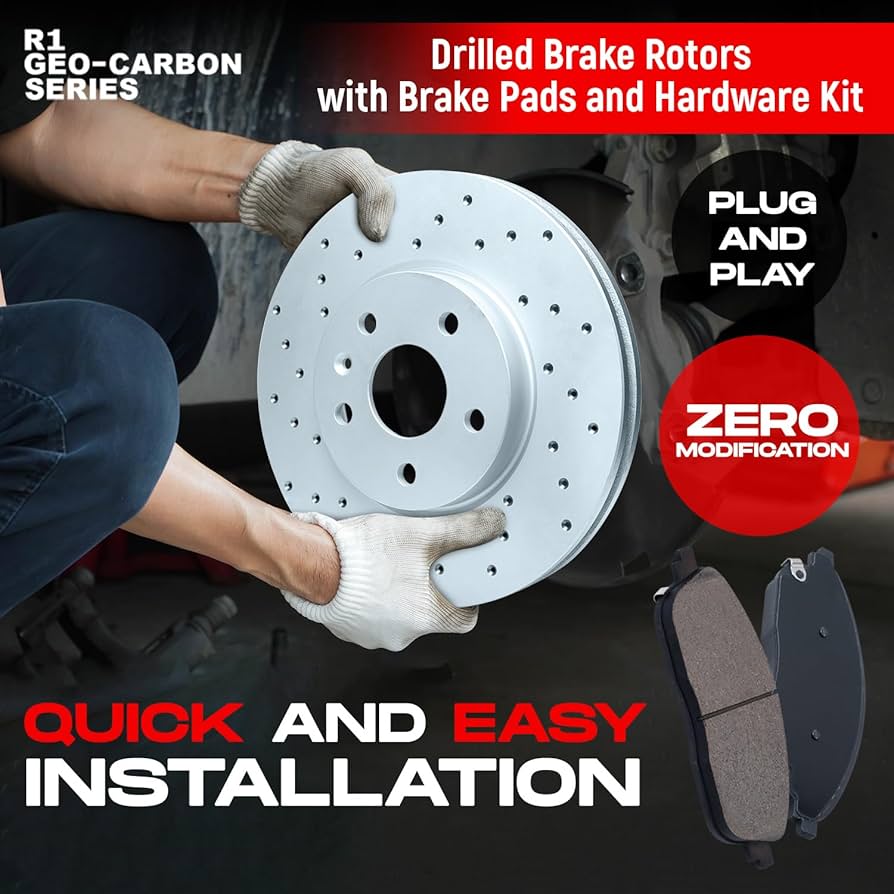 Amazon.com: R1 Concepts Front Brake Kit For 1990-1996 Nissan